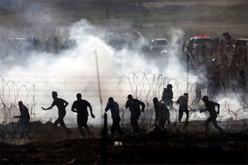protestas en Gaza La ocupación israelí mata a cuatro palestinos en Gaza